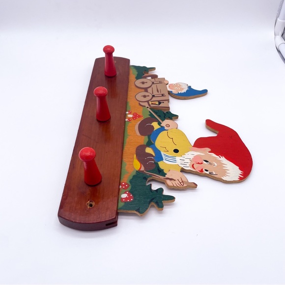 German Vintage Childs Coat Rack Knome Wagon - Picture 6 of 12